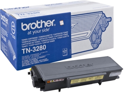 Brother TN-3280 Toner Cartridge High Yield for HL-5340/50/80, DCP-8070/8085, MFC-8370/8380/8880 series