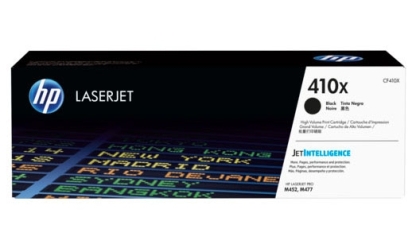 HP 410X High Yield Black Original LaserJet Toner Cartridge (CF410X)