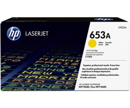 HP 653A Yellow Original LaserJet Toner Cartridge