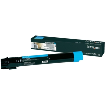 Lexmark X950, X952, X954 Cyan Extra High Yield Toner Cartridge