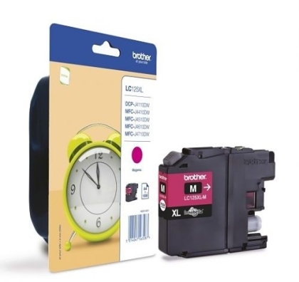 Brother LC-125 XL Magenta Ink Cartridge for MFC-J4510DW