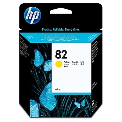 HP 82 69-ml Yellow Ink Cartridge
