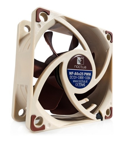 Noctua Fan 60x60x25mm PWM 550-3000rpm NF-A6x25-PWM