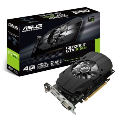 Видео карта Asus Phoenix GeForce GTX 1050Ti 4GB, PH-GTX1050TI-4G