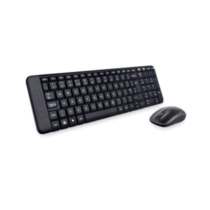 Безжичен комплект клавиатура и мишка Logitech MK220