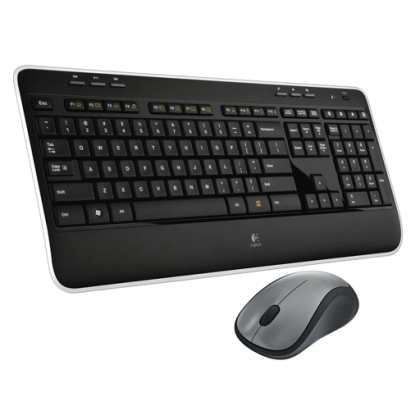 Безжичен комплект клавиатура и мишка Logitech MK520