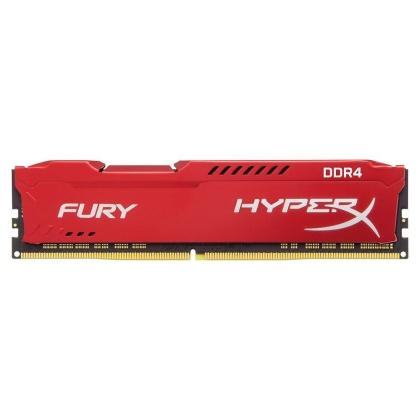 RAM памет Kingston HyperX Fury Red 8GB DDR4 PC4-21300 2666Mhz CL16 HX426C16FR2/8