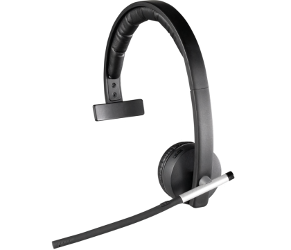 Безжична моно слушалка Logitech H820е, USB - 981-000512