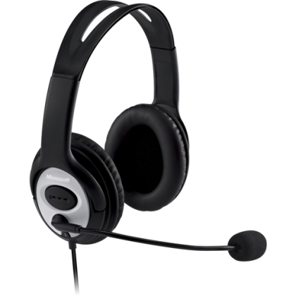 Слушалки Microsoft LifeChat LX-3000 черни с микрофон