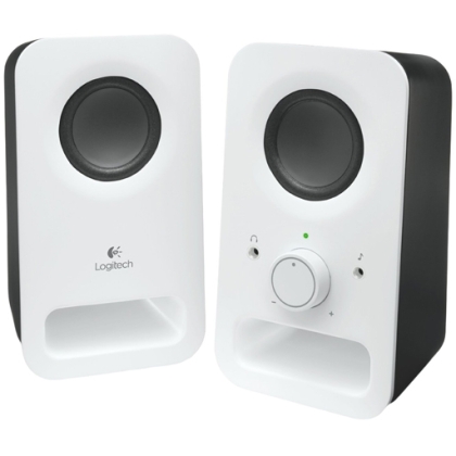 Колонки Logitech Z150 бяли