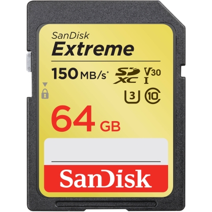 Карта памет SanDisk Extreme SDXC 64GB 150MB/s, SDSDXV6-064G-GNCIN