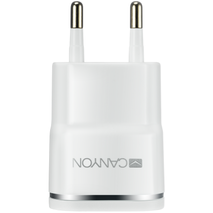 Зарядно за смартфон Canyon Single USB, CNE-CHA01WS