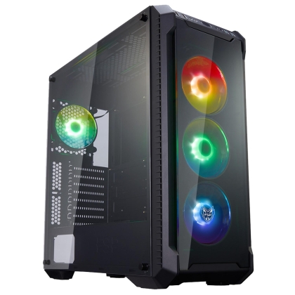 Кутия за компютър FSP Group CMT520 RGB Gaming TG черен