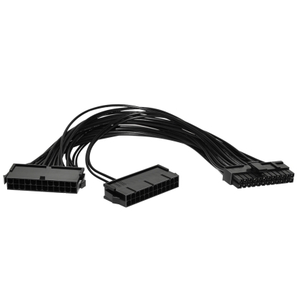 Удължител Makki Cable Extension 24 pin ATX 30cm - MAKKI-ATX24P-EXT-0.3m