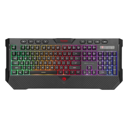 Геймърска клавиатура Marvo K656 - Wrist support, 112 keys, Backlight - MARVO-K656