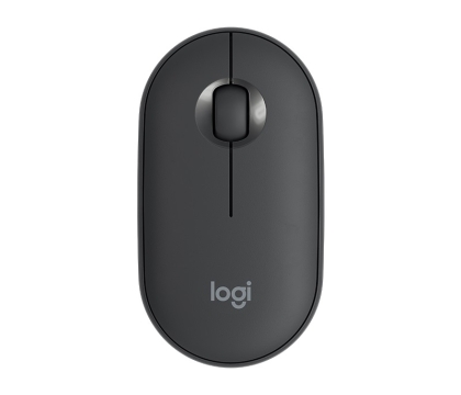 Безжична мишка Logitech Pebble M350 тъмно сив - 910-005718