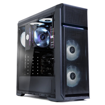 Кутия за компютър Zalman N5 OF White LED