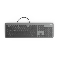 Клавиатура HAMA KC-700, с кабел, USB, кирилизирана, Черен/Сив