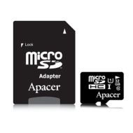 Карта памет Apacer 32GB Micro-Secure Digital HC UHS-I Class 10 (1 adapter) - AP32GMCSH10U1-R