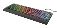 Геймърска клавиатура TRUST Ziva Gaming LED US - 23697
