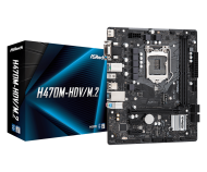 Дънна платка AsRock H470M-HDV/M.2, LGA1200