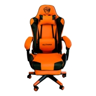 Геймърски стол Roxpower GAMING T-ROX GC75, оранжев