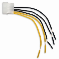 Кабел Makki Male Molex - wires 2x12V 3xGround - MAKKI-CBL-MOLEX-WR2