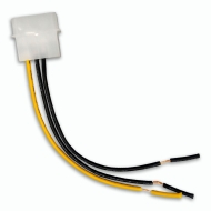 Кабел Makki Male Molex - wires 1x12V 2xGround - MAKKI-CBL-MOLEX-WR1