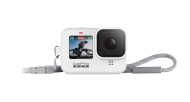 GoPro силиконово калъфче Sleeve + Lanyard (HERO9 Black), бял - ADSST-002