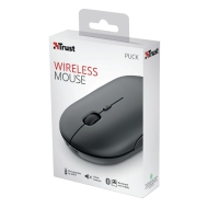 Безжична мишка Trust Puck, презареждаща се, Bluetooth, черен - 24059