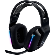 Безжични геймърски слушалки Logitech G733 LIGHTSPEED RGB, черен - 981-000864