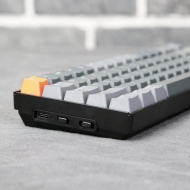 Геймърскa механична клавиатура Keychron K6 Hot-Swappable Aluminum 65% Gateron Blue Switch RGB LED - K6-W2