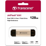 Флаш памет Transcend 128GB USB3.2, TLC, High Speed, Type-C - TS128GJF930C