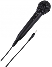 Димамичен аудио микрофон HAMA DM-20, черен - HAMA-46020