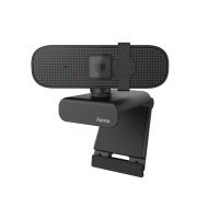 Уеб камера с микрофон HAMA C-400, full-HD, черен - HAMA-139991