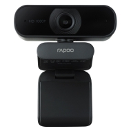 Уеб камера с микрофон Rapoo XW180, HD 1080p, 30 fps, черен