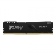 RAM памет Kingston 16GB(2x8GB) 3200MHz FURY Beast Black - KF432C16BBK2/16