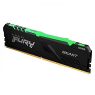 RAM памет Kingston 8GB 3200MHz FURY Beast Black RGB - KF432C16BBA/8