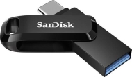 Флаш памет SanDisk 128GB Ultra Dual Drive Go, USB 3.2 Gen 1, черен - SDDDC3-128G-G46