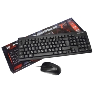 Комплект клавиатура и мишка Roxpower Т-15, черен