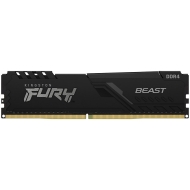 RAM памет Kingston 8GB 3200MHz FURY Beast Black - KF432C16BB/8