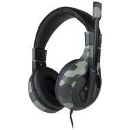 Геймърски слушалки Nacon Bigben Stereo Gaming Headset V1, Микрофон, Камуфлажно зелено - MULTIHEADSETV1CAMO