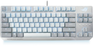 Геймърска механична клавиатура Asus ROG Strix Scope NX TKL Moonlight White - 90MP02B6-BKUA00