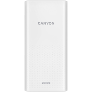 Външна батерия Canyon  PB-2001 20000mAh, бял - CNE-CPB2001W