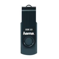 Флаш памет HAMA Rotate, 256GB, 90 MB/s, Петролно синьо - Rotate
