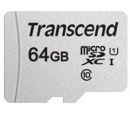 SD карта Transcend 64GB microSD UHS-I U3A1 - TS64GUSD300S