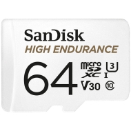SD карта Sandisk 64GB MAX ENDURANCE microSDHC Card with Adapter - SDSQQVR-064G-GN6IA