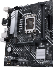 Дънна платка Asus PRIME B660M-K D4, LGA1700, mATX, 2x DDR4, 2x M.2, Aura Sync RGB