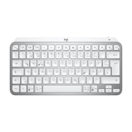 Безжична клавиатура Logitech MX Keys Mini, PALE GREY - 920-010499