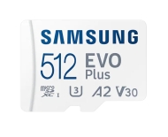 SD карта Samsung 512GB micro SD Card EVO Plus with Adapter, Class10, Transfer Speed up to 130MB/s - MB-MC512KA/EU